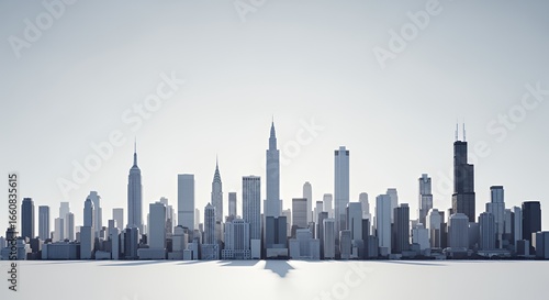 Wallpaper Mural Modern Metropolis Skyline: A Panoramic View of Iconic Cityscapes Torontodigital.ca
