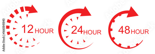 Transparent PNG available
Black and White 12 Hours Timer Icon with Arrow and Rectangular Clock Ticks