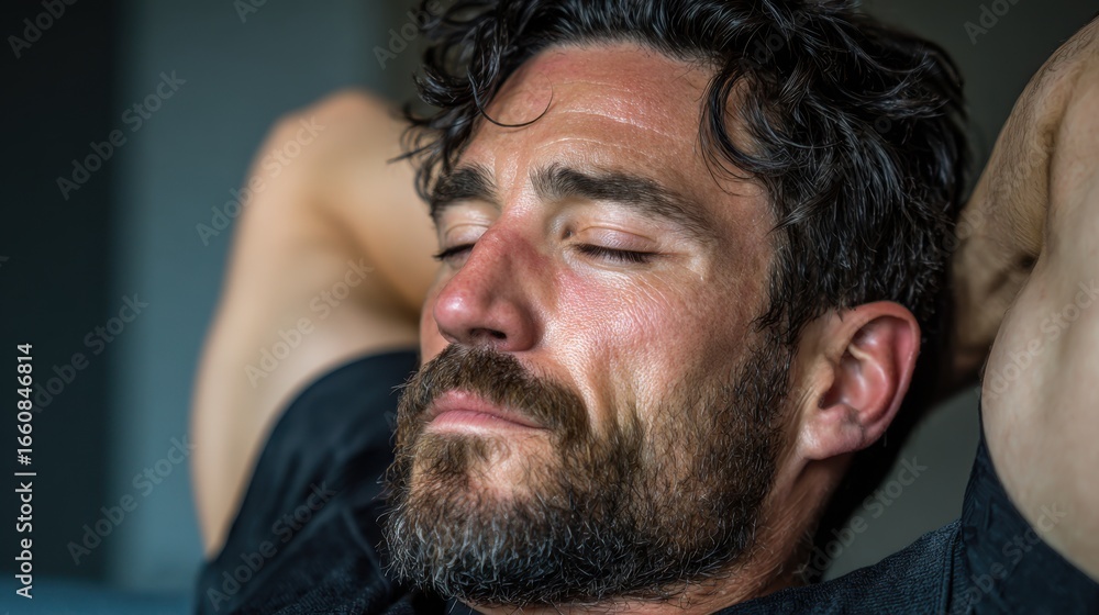 Fototapeta premium Rest fosters balance, enabling recovery and growth, ensuring both body and mind remain strong, focused, and ready to thrive in all areas of life. 