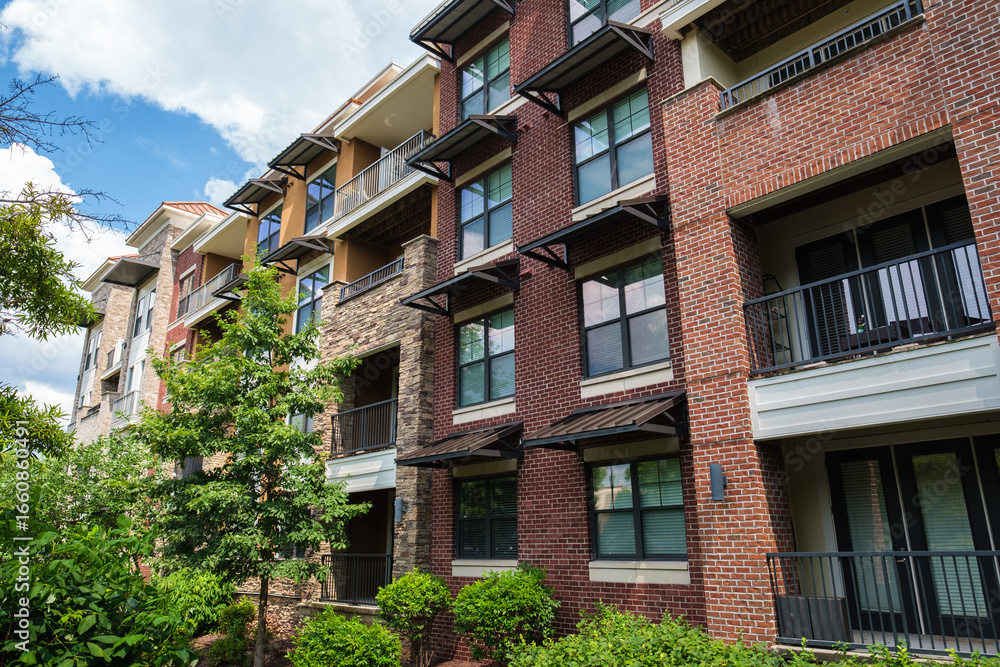 Naklejka premium Brentwood Tennessee Apartment Lifestyle