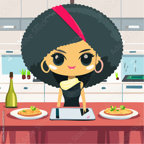  cartoon icon blending OCD-driven code organization with startup innovation i