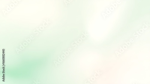 柔らかなグリーントーンのパステル抽象背景