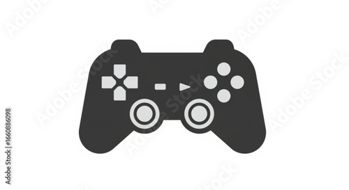 Game controller vector illustration for console gaming and esports tournaments and video game design asset usage