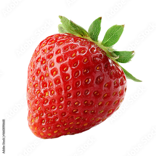Strawberry isolated on transparent background