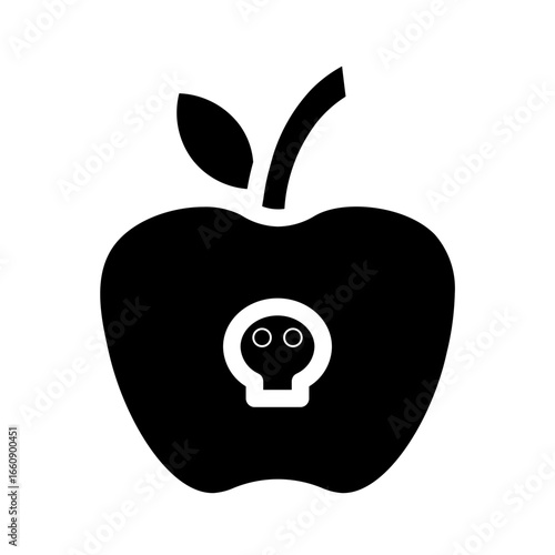 poisoned glyph icon