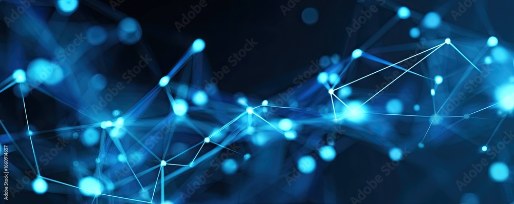 Obraz premium Exploring Digital Networks Virtual Space Background Abstract Environment Glowing Concept