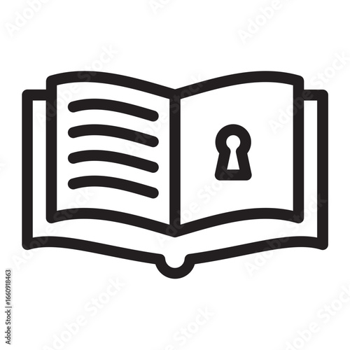 Key Book Learning Education Icon
