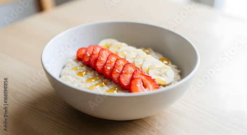 Wallpaper Mural Smoothie Bowl with Banana and Granola Torontodigital.ca