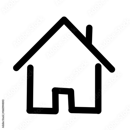 House vector illustration symbol.