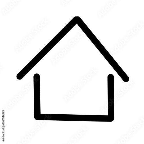 House vector illustration symbol.