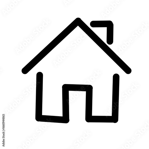 House vector illustration symbol.