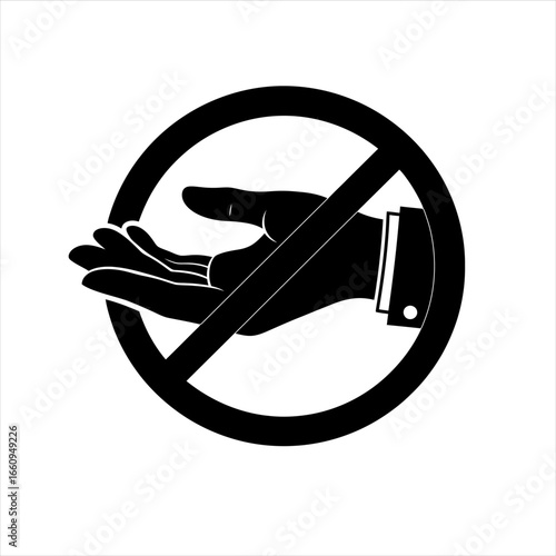 Handouts and Requests Prohibited