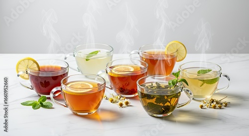 Aromatic Assortment of Hot Teas