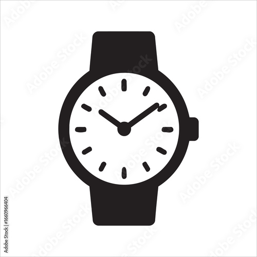Classic Analog Wristwatch Icon