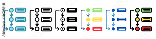 Prioritize Multi Style Mini Illustration Icon. Use For Modern Concept, Print, Ui, Ux Kit, Web And App Development. Vector Related To Office, Education, Examination And More