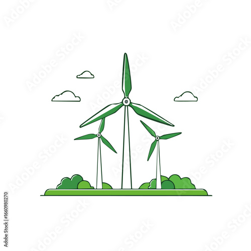 Wind turbine for renewable energy