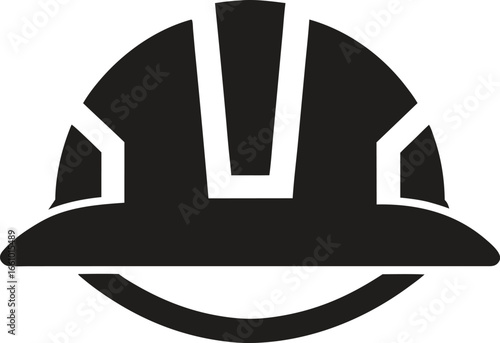 Construction Worker Hard Hat Silhouette