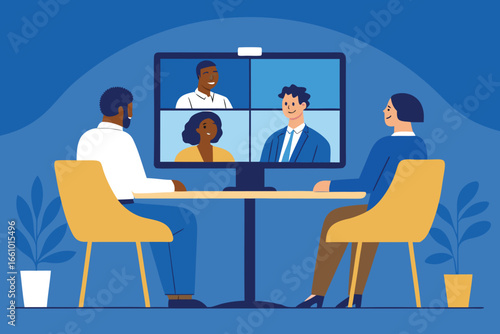 -conference-call-setup-with-video-screen-showing-r.eps