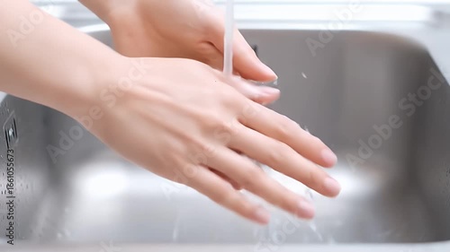 Wallpaper Mural Fingertips & Nails Focus, Clinical Macro Clean Torontodigital.ca