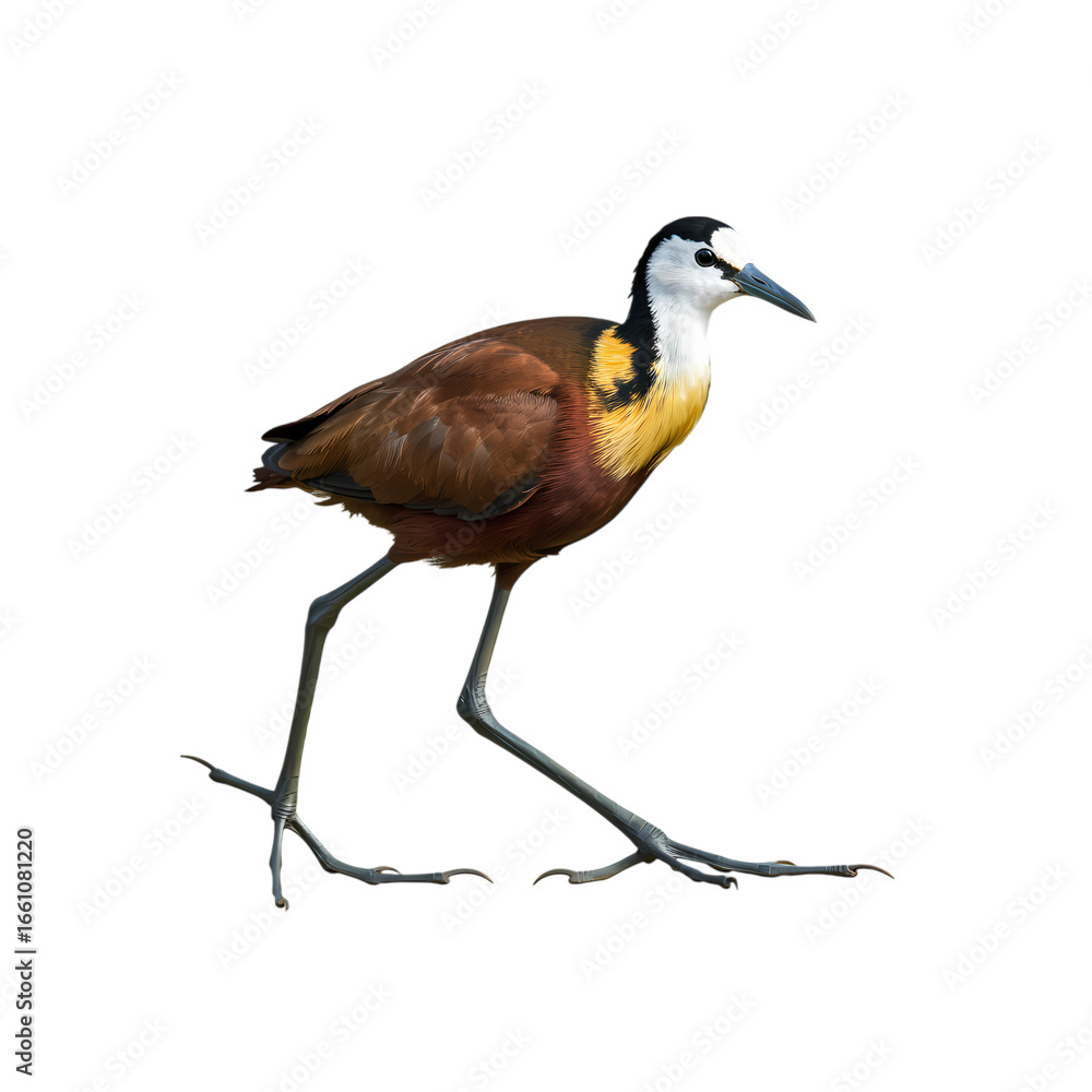 Obraz premium African Jacana: Vibrant Water Bird Photography