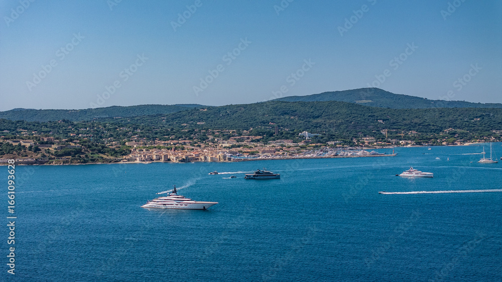 Obraz premium panoramic aerial landscape view of 