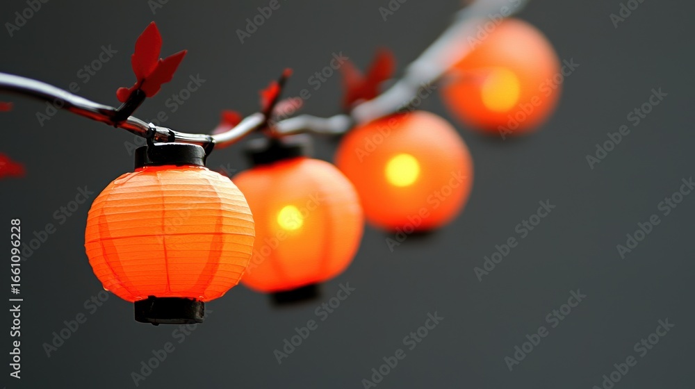 Obraz premium Orange Lanterns