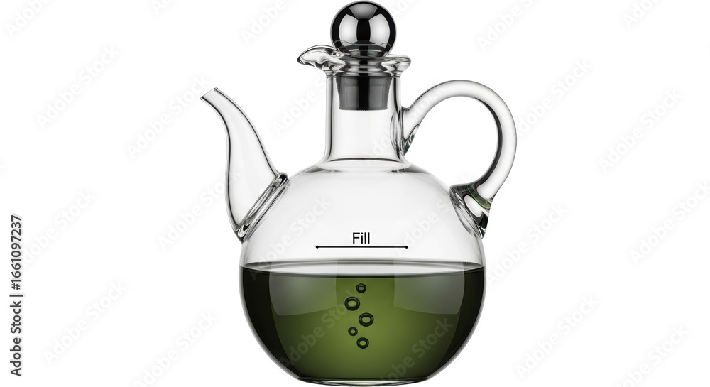Fototapeta premium Isolated Olive Oil Cruet