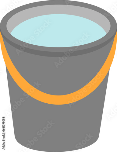 bucket of water