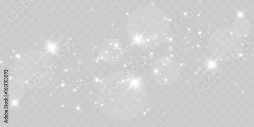 	
Light sparkle glitter shine glow with transparent glittering light effects, sparkling stars, white bokeh, and shiny glow on a checkered background, perfect for Christmas themes.	
