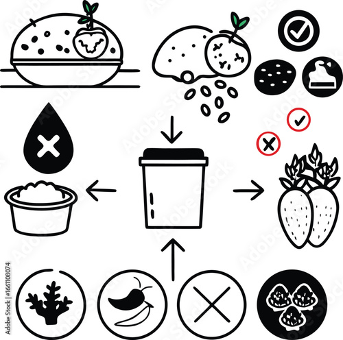 Guide of what to compost vegetable