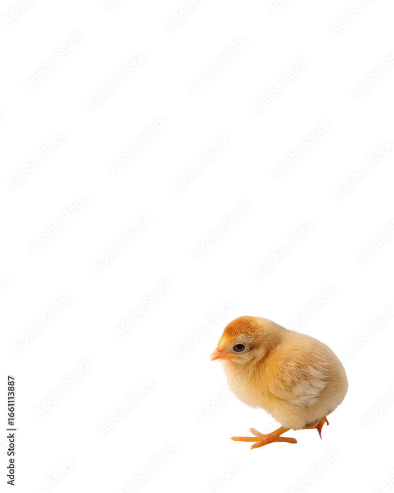 Obraz premium One chicken egg isolated on white background. Png