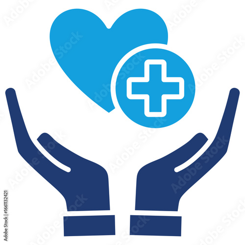 Healthcare Flat Blue Icon