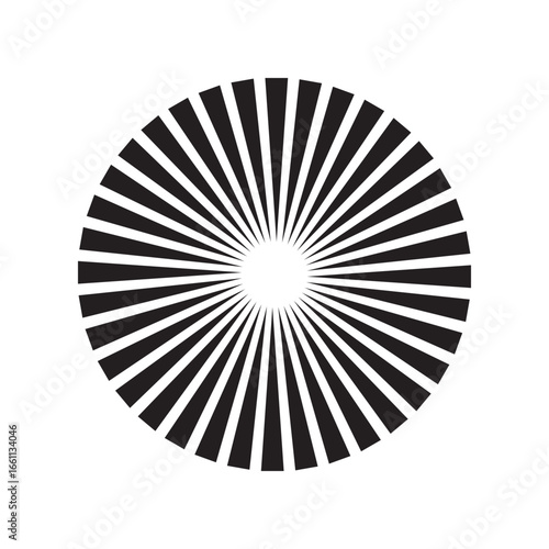 Retro Sunburst icon set, radial Sunburst element, Vintage sunburst Fireworks design isolated, Sunrise rays light burst line shine sunshine sunbeam vintage border.