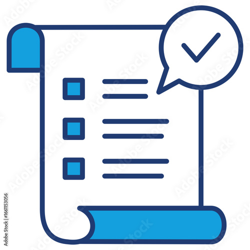 Validation Blue Icon