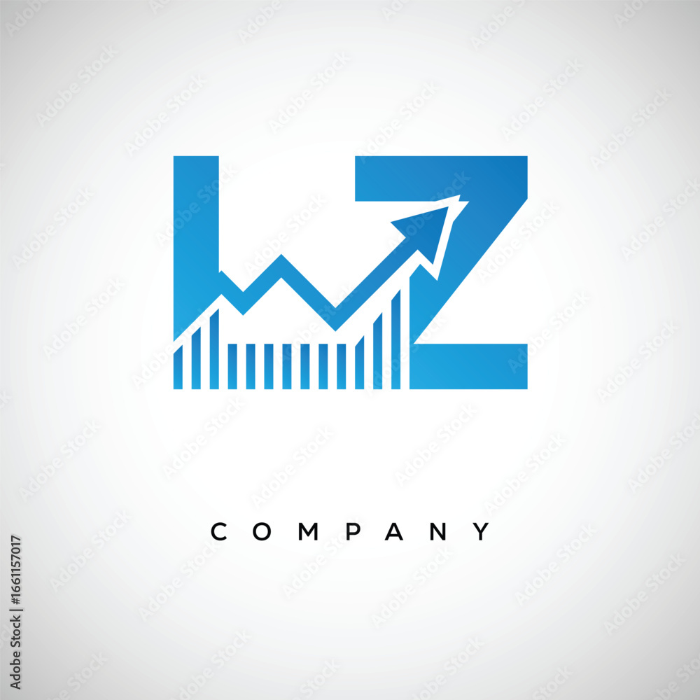 LZ Financial Logo – Modern Growth Arrow Branding Symbol for Trading, Investment, Crypto and Business Identity LZ Financial Logo – Modern Growth Arrow Branding Symbol for Trading, Investment, Crypto and Business Identity