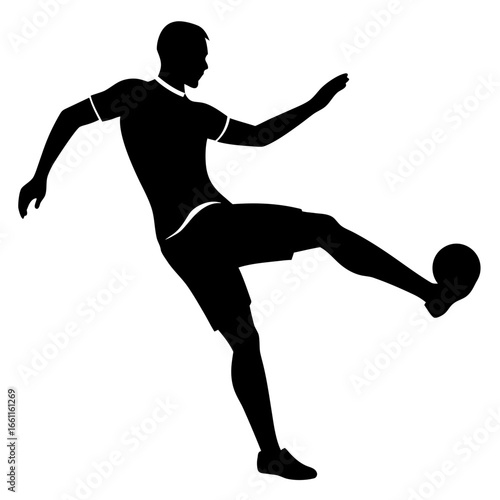runner silhouette vector
