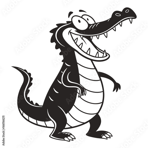 vector illustration of a dragon