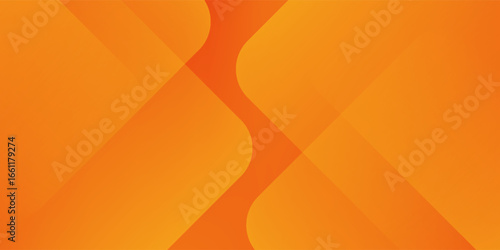 Abstract orange and yellow geometric background. Modern concept for graphic design, background, web design, poster, banner, book, slideshow. Vector illustration