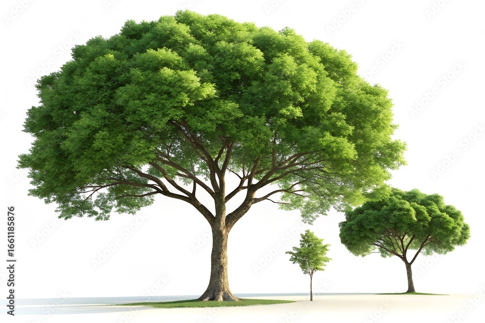 tree isolated on white background tree isolated on white background
