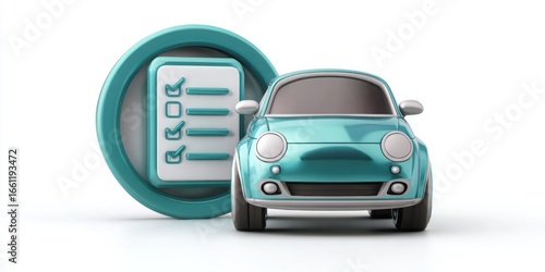 finance car for statistic, signs, monitor