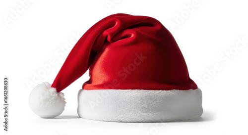 A Classic Red Santa Hat, Festive Christmas Symbol