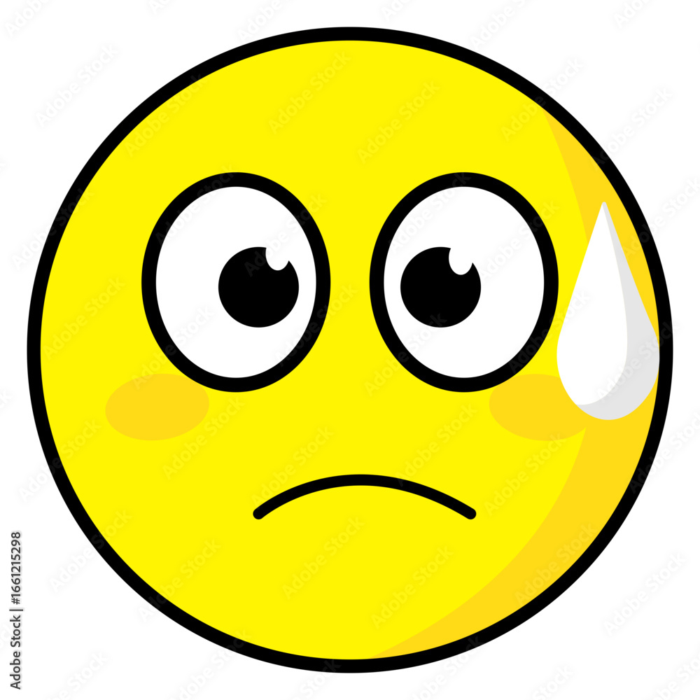 Fototapeta premium Retro Emoticon Shape