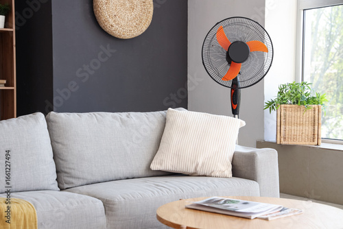 Interior of stylish living ...