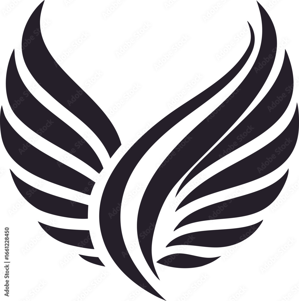 Obraz premium tribal tattoo wings