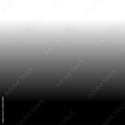 Grayscale vertical gradient background transitioning smoothly from white at the top to black at the bottom. Minimalist monochrome design for modern digital and print use.