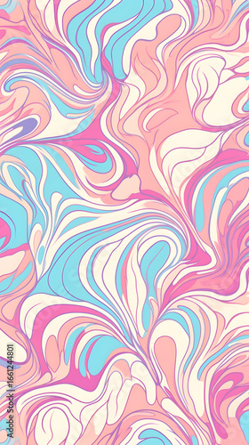 Marbled paper texture with pink gradient