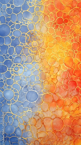 Cellular Rainbow Artwork