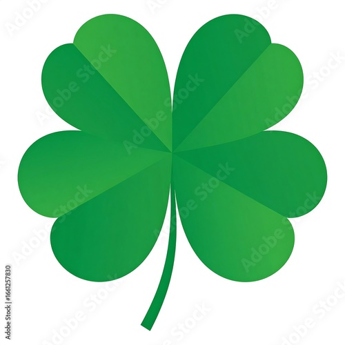 Four-Leaf Clover Illustration