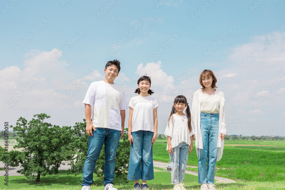 Fototapeta premium 家族イメージ