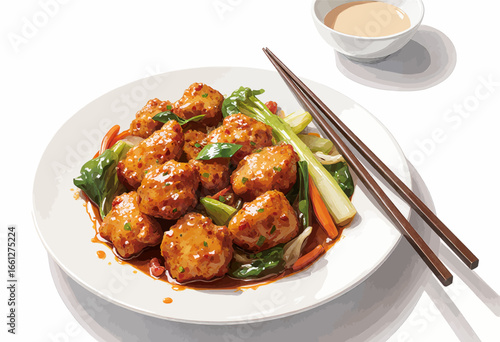 Savory Asian Stir-Fry with Tofu and Vegetables